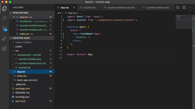 Counter with Redux Saga
